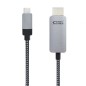 Cable Conversor Nanocable 10-15-5102- USB Tipo-C Macho - HDMI Macho- 1-8m- Negro