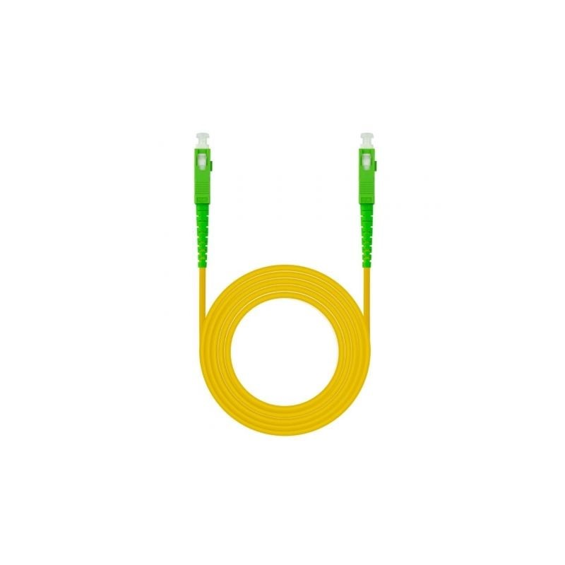 Cable de Fibra Óptica G657A2 Nanocable 10-20-0003- LSZH- 3m- Amarillo