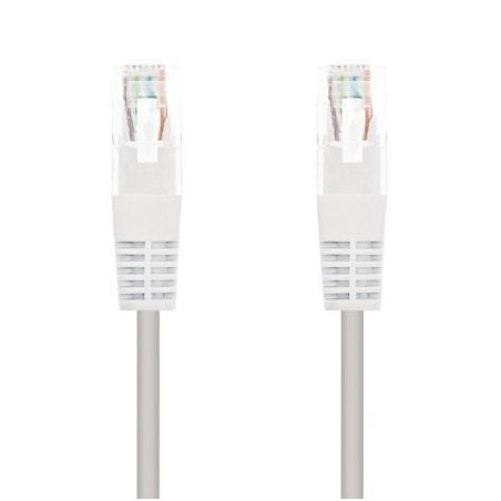 Cable de Red RJ45 UTP Nanocable 10-20-0102-W Cat-5e- 2m- Blanco