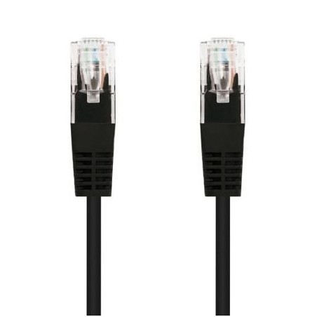 Cable de Red RJ45 UTP Nanocable 10-20-0400-BK Cat-6- 50cm- Negro