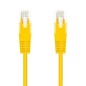 Cable de Red RJ45 UTP Nanocable 10-20-0400-L25-Y Cat-6- 25cm- Amarillo