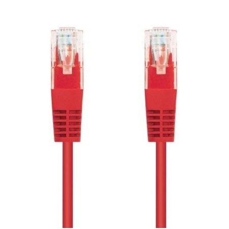 Cable de Red RJ45 UTP Nanocable 10-20-0401-R Cat-6- 1m- Rojo