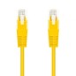 Cable de Red RJ45 AWG24 UTP Nanocable 10-20-0401-Y Cat-6- 1m- Amarillo