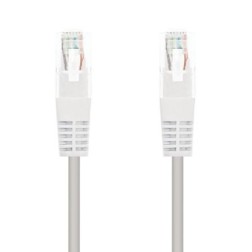 Cable de Red RJ45 UTP Nanocable 10-20-0403-W Cat-6- 3m- Blanco