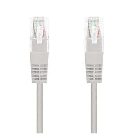 Cable de Red RJ45 UTP Nanocable 10-20-0407 Cat-6- 7m- Gris