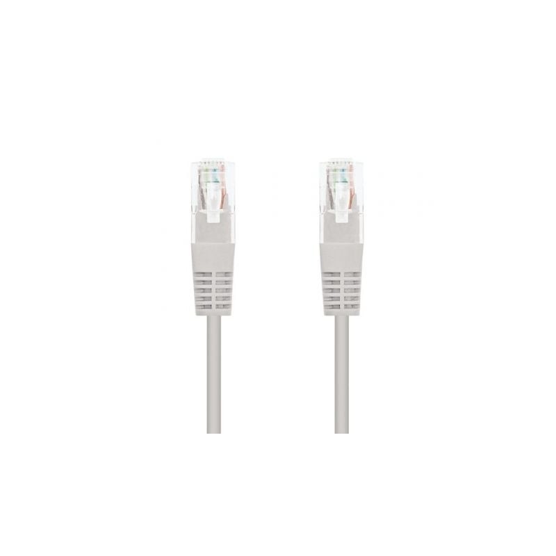 Cable de Red RJ45 UTP Nanocable 10-20-0425 Cat-6- 25m- Gris