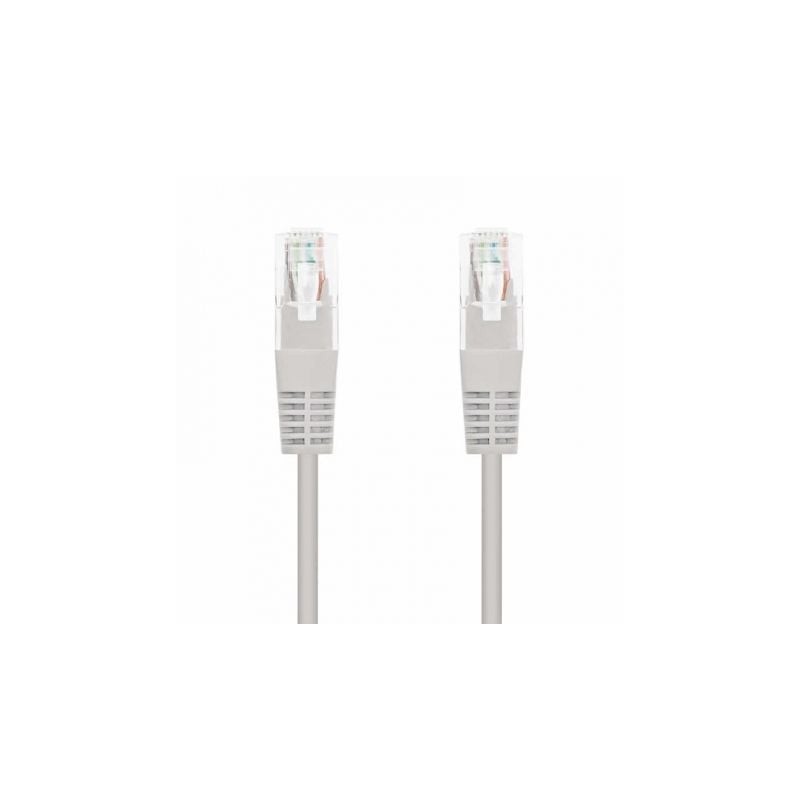 Cable de Red RJ45 UTP Nanocable 10-20-1302 Cat-6- 2m- Gris
