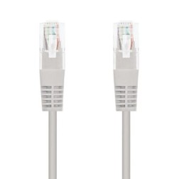 Cable de Red RJ45 UTP Nanocable 10-20-1310 Cat-6- 10m- Gris