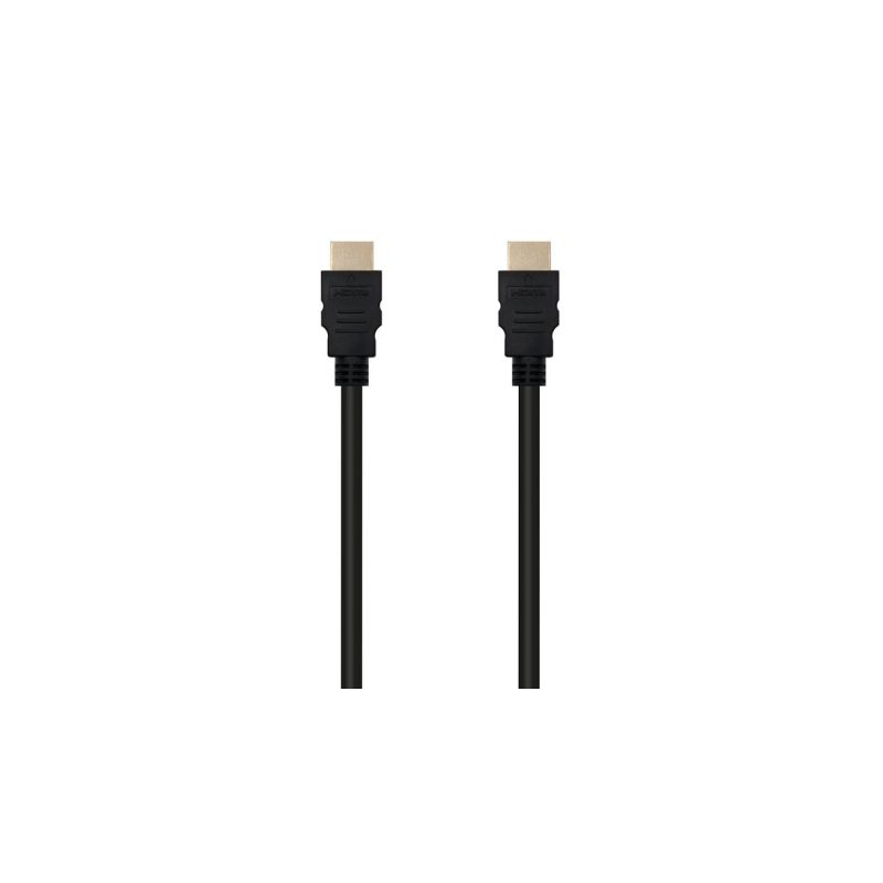 Cable HDMI 1-3b Nanocable 10-15-0305- HDMI Macho - HDMI Macho- 5m- Negro