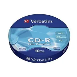 CD-R Verbatim Datalife 52X- Tarrina-10uds
