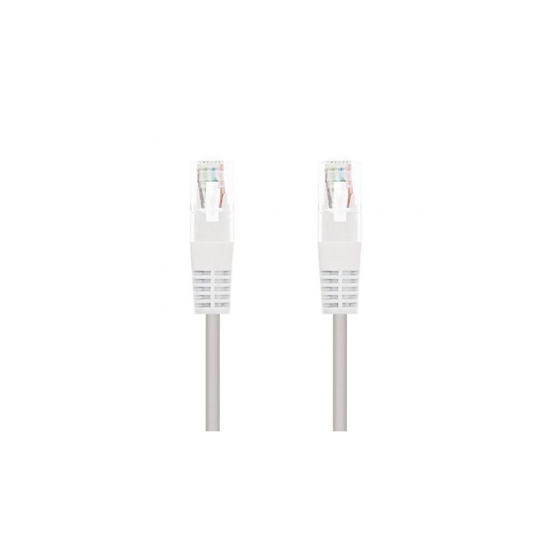 Cable de Red RJ45 UTP Nanocable 10-20-0110-W Cat-5- 10m- Blanco