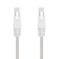 Cable de Red RJ45 UTP Nanocable 10-20-0110-W Cat-5- 10m- Blanco