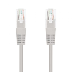 Cable de Red RJ45 UTP Nanocable 10-20-0115 Cat-5- 15m- Gris