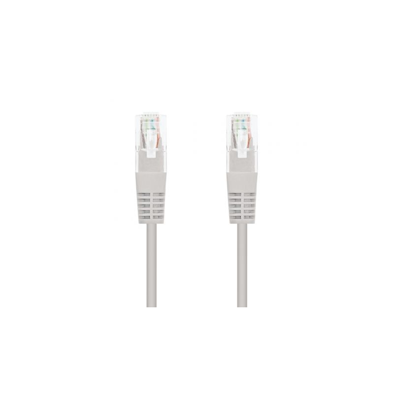 Cable de Red RJ45 UTP Nanocable 10-20-0115 Cat-5- 15m- Gris
