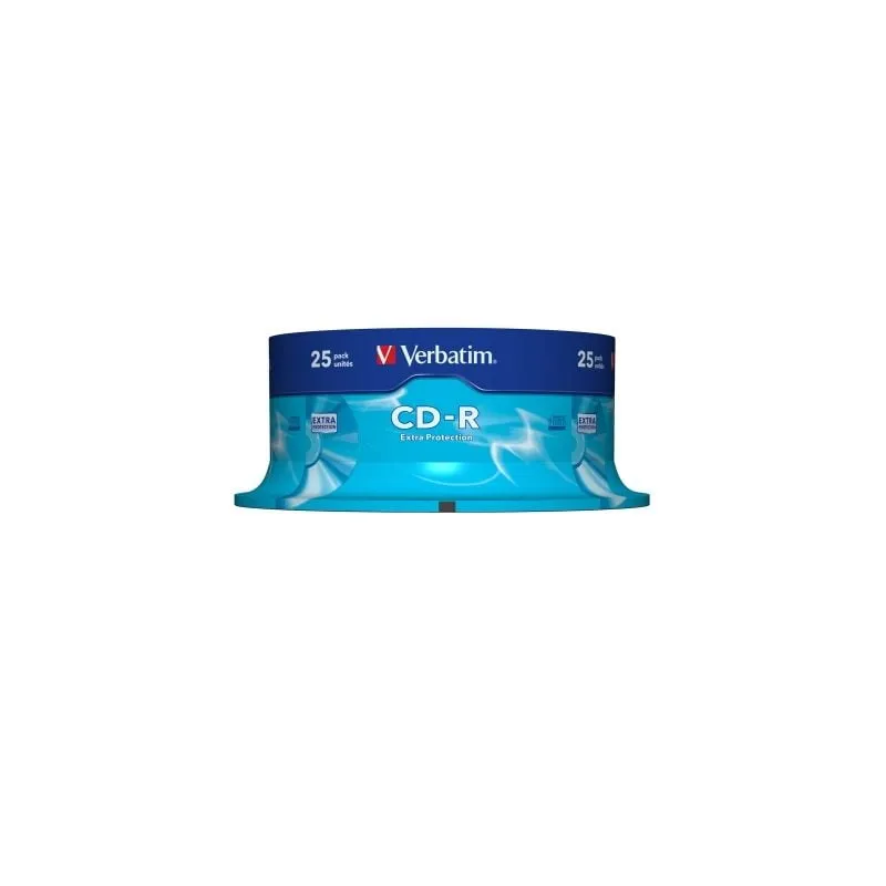 CD-R Verbatim Datalife 52X- Tarrina-25uds
