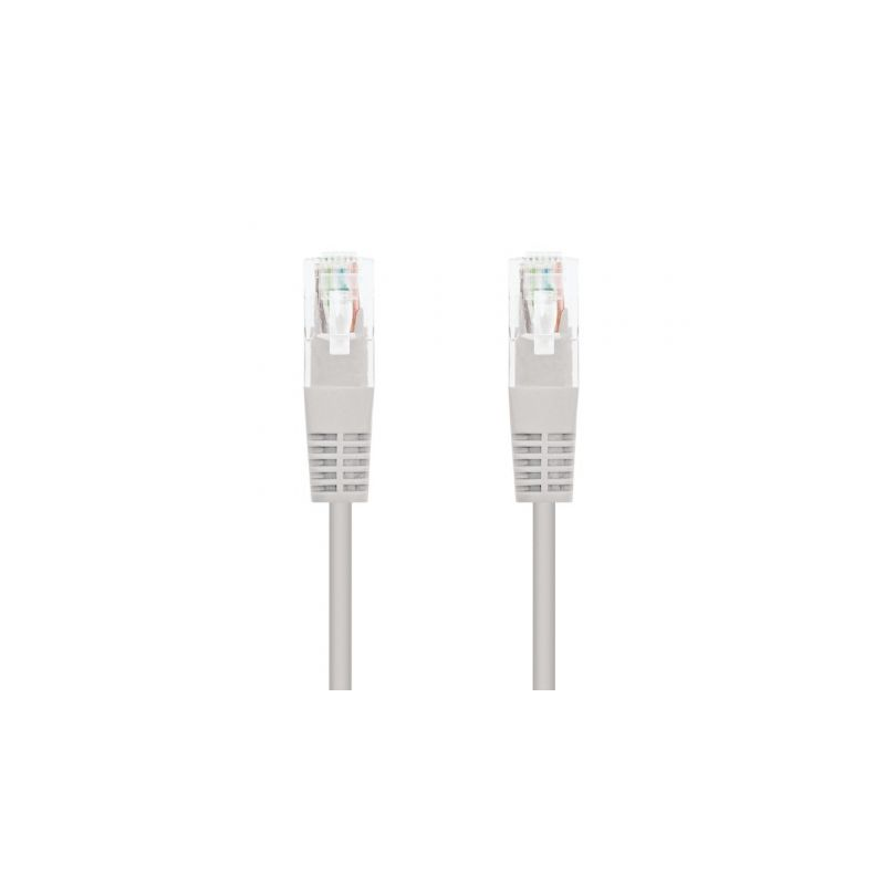Cable de Red RJ45 UTP Nanocable 10-20-0403 Cat-6- 3m- Gris