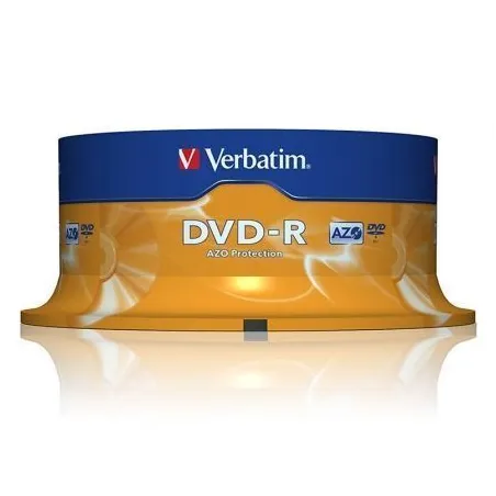 DVD-R Verbatim Advanced AZO 16X- Tarrina-25uds