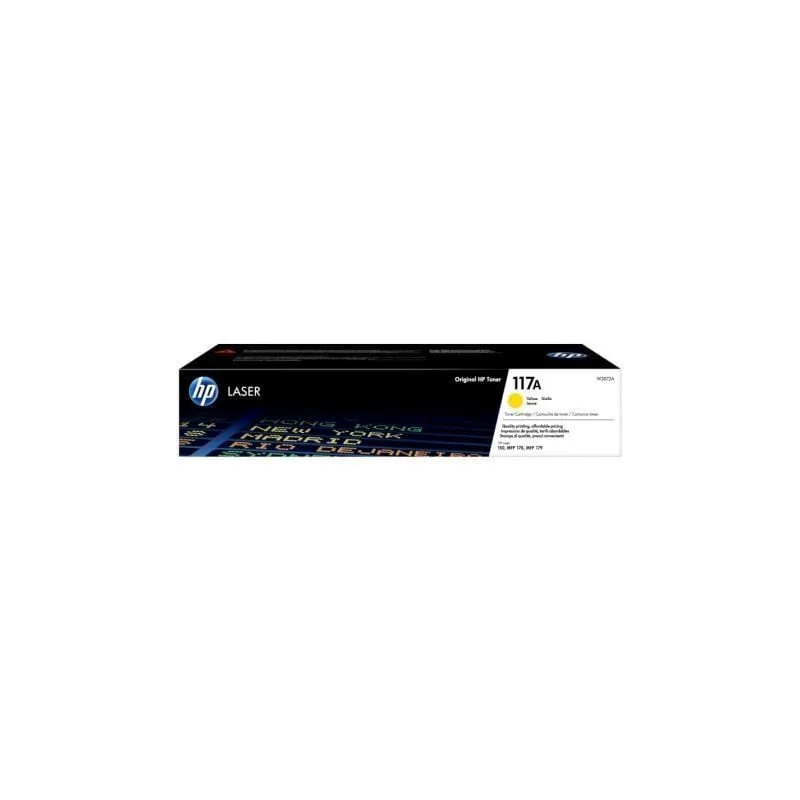 Toner hp 117a w2072a amarillo 700