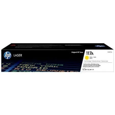 Toner hp 117a w2072a amarillo 700