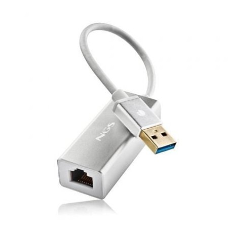 Adaptador USB 3-0 - RJ45 NGS Hacker 3-0- 1000Mbps