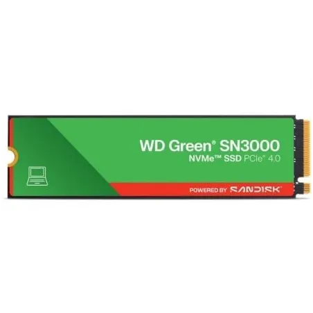 Disco SSD SanDisk Green SN3000 1TB- M-2 2280 PCIe Gen4- Full Capacity