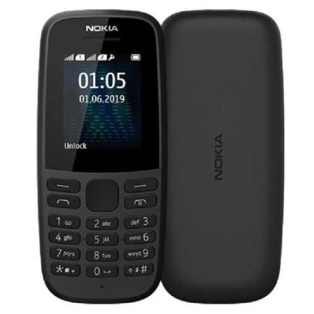 Teléfono Móvil Nokia 105 4TH Edition- Negro