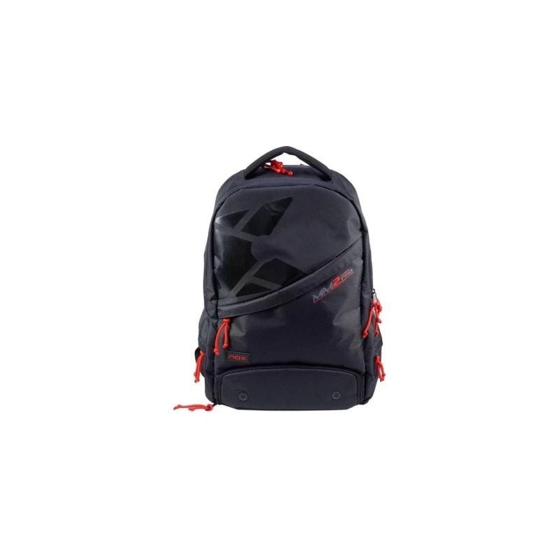 Mochila NoxSport MM2 Pro- Negra y Roja