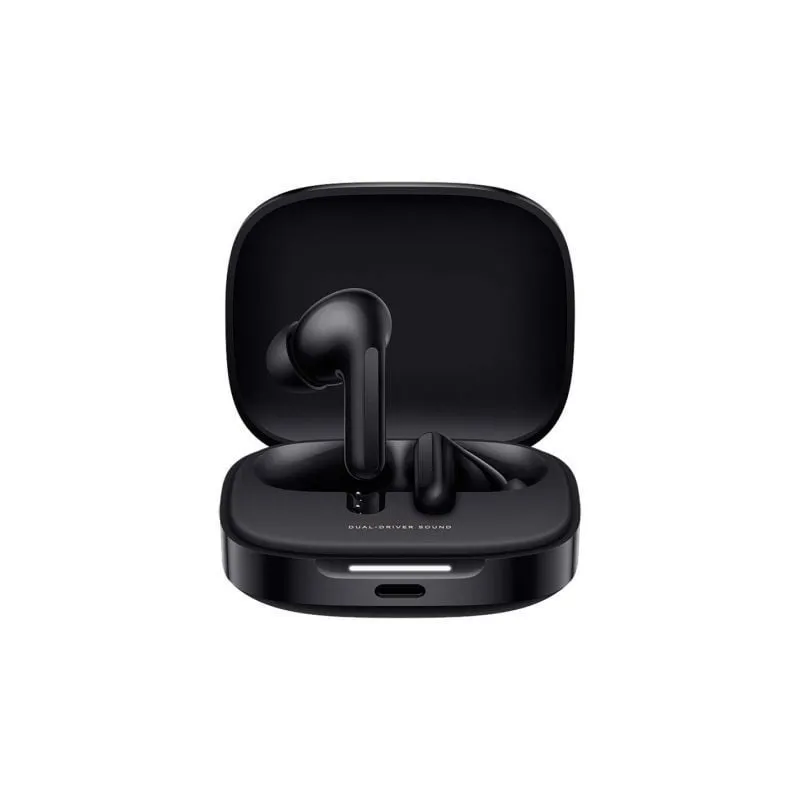 Auriculares Bluetooth Xiaomi Redmi Buds 6 con estuche de carga- Autonomía 10h- Negros