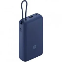 Powerbank 20000mAh Xiaomi 33W Power Bank Integrated Cable- 33W- Azul- Incluye Cable USB Tipo-C