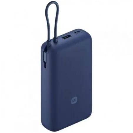 Powerbank 20000mAh Xiaomi 33W Power Bank Integrated Cable- 33W- Azul- Incluye Cable USB Tipo-C