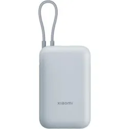 Powerbank 10000mAh Xiaomi Power Bank Integrated Cable- 22-5W- Azul- Incluye Cable USB Tipo-C