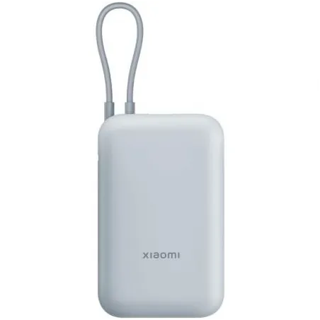 Powerbank 10000mAh Xiaomi Power Bank Integrated Cable- 22-5W- Azul- Incluye Cable USB Tipo-C