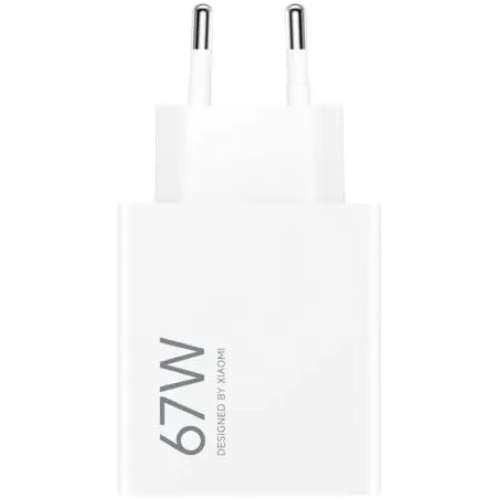 Cargador de Pared Xiaomi 67W HyperCharge (Type-A)- 1xUSB- 67W
