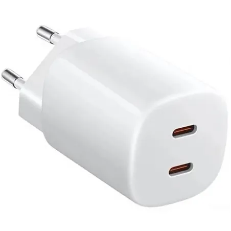 Cargador de Pared Xiaomi 45W Nano Turbo Charging Power Adapter- 2xUSB Tipo-C- 45W