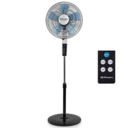 Ventilador de Pie Orbegozo Silent Night SF 0642- 60W- 5 Aspas 40cm- 3 Velocidades