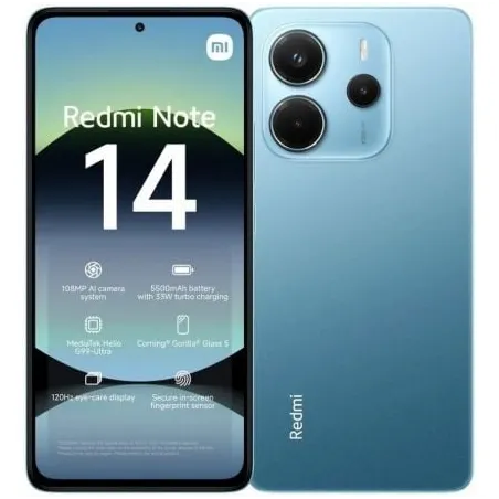 Smartphone Xiaomi Redmi Note 14 6GB- 128GB- 6-67"- Azul