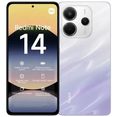 Smartphone Xiaomi Redmi Note 14 8GB- 256GB- 6-67"- Purpura