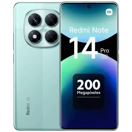 Smartphone Xiaomi Redmi Note 14 Pro 8GB- 256GB- 6-67"- 5G- Verde