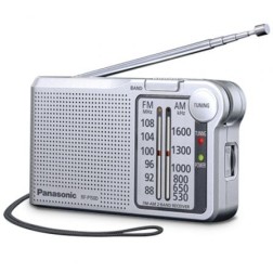 Radio Portátil Panasonic RF-P150D- Plata