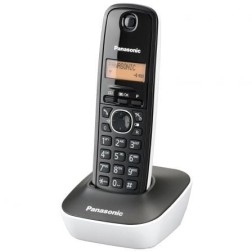 Teléfono Inalámbrico Panasonic KX-TG1611- Negro y Blanco