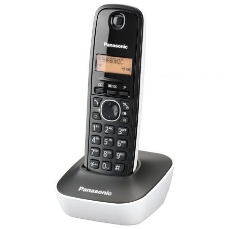 Teléfono Inalámbrico Panasonic KX-TG1611- Negro y Blanco