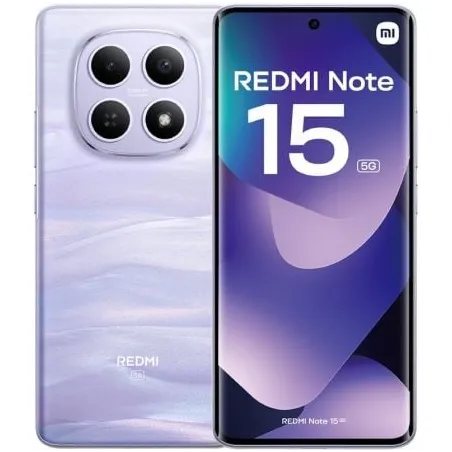 Smartphone Xiaomi Redmi Note 15 8GB- 256GB- 6-77"- 5G- Purpura