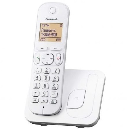 Teléfono Inalámbrico Panasonic KX-TG210SP- Blanco