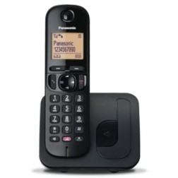 Teléfono Inalámbrico Panasonic KX-TGC250SPB- Negro