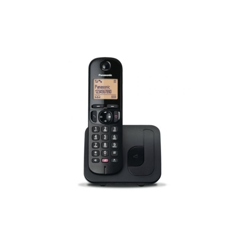 Teléfono Inalámbrico Panasonic KX-TGC250SPB- Negro