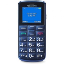 Teléfono Móvil Panasonic KX-TU110EXC para Personas Mayores- Azul