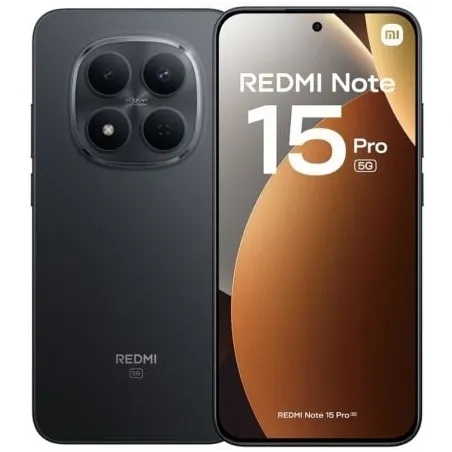 Smartphone Xiaomi Redmi Note 15 Pro 8GB- 256GB- 6-83"- 5G- Negro