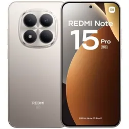Smartphone Xiaomi Redmi Note 15 Pro 8GB- 512GB- 6-83"- 5G- Titanio