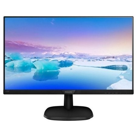 Monitor Philips 243V7QDAB 23-8"- Full HD- Multimedia- Negro