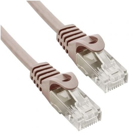 Cable de Red RJ45 UTP Phasak PHK 1652 Cat-6- 25cm- Gris